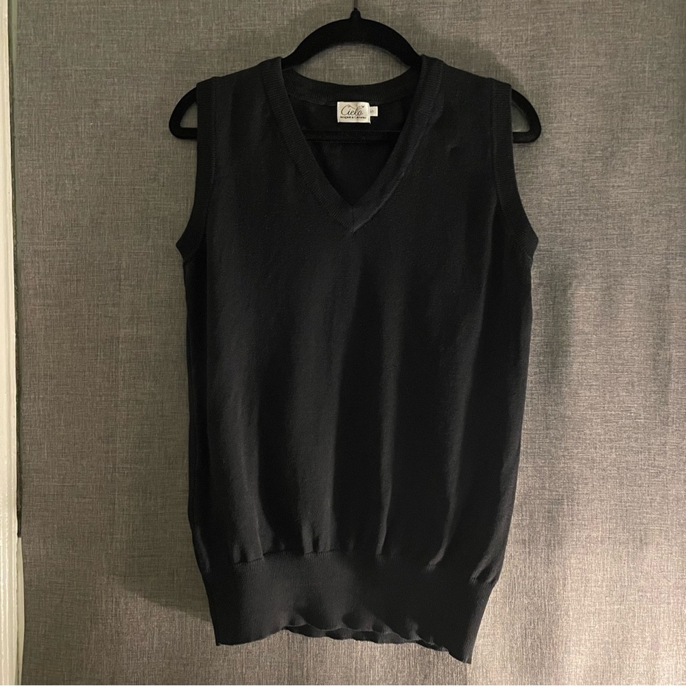 V neck sweater vest